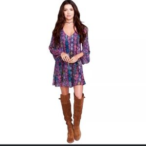 Show Me Your Mumu Donnie python‎ dress medium